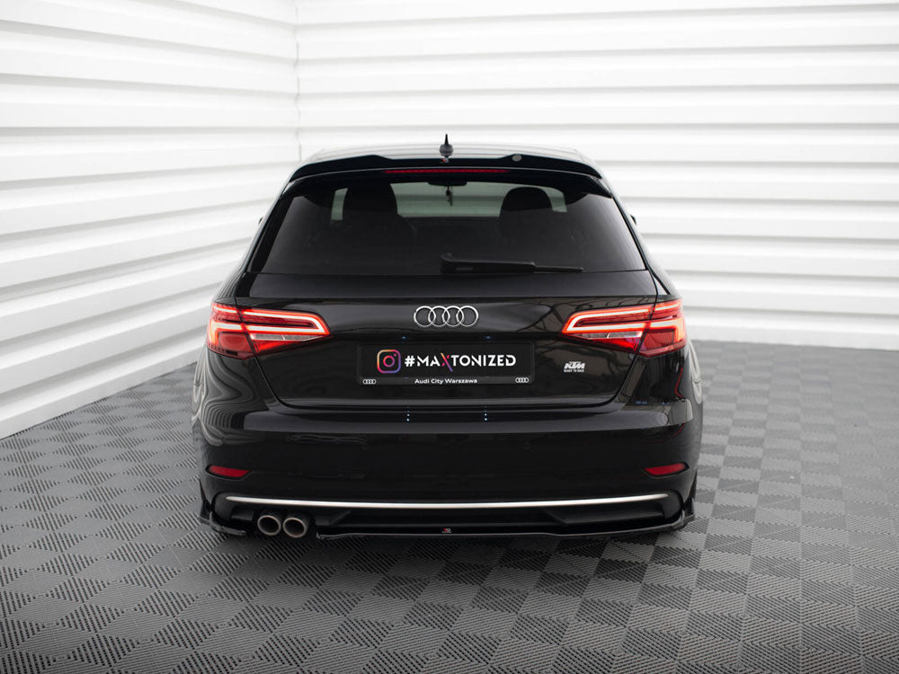 Maxton Design Rear Side Splitters Audi A3 Sportback 8V Facelift - AU-A3-3F-SB-RSD1G - Image 3