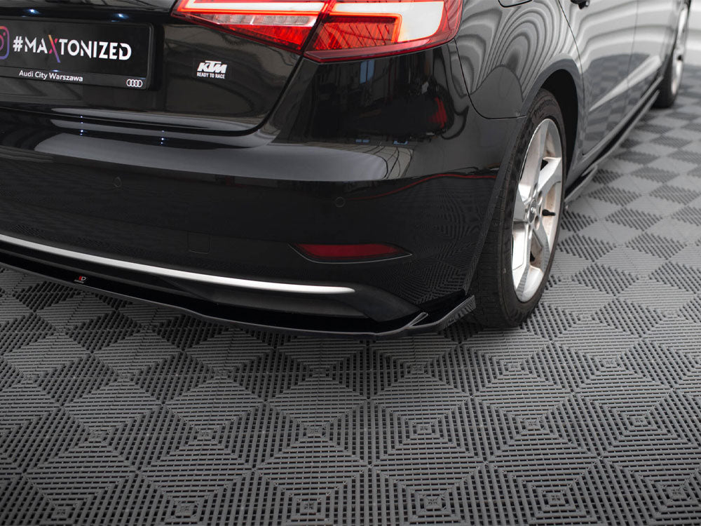 Maxton Design Rear Side Splitters Audi A3 Sportback 8V Facelift - AU-A3-3F-SB-RSD1G - Image 5
