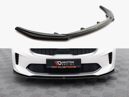 Maxton Design Front Splitter V.1 Kia Stinger GT / GT-Line / Standard Mk1 - KI-ST-1-GT-FD1G - Image 1
