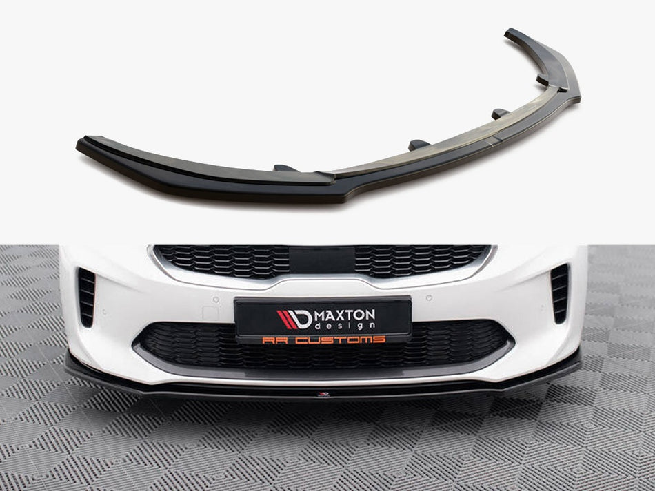 Maxton Design Front Splitter V.1 Kia Stinger GT / GT-Line / Standard Mk1 - KI-ST-1-GT-FD1G - Image 1