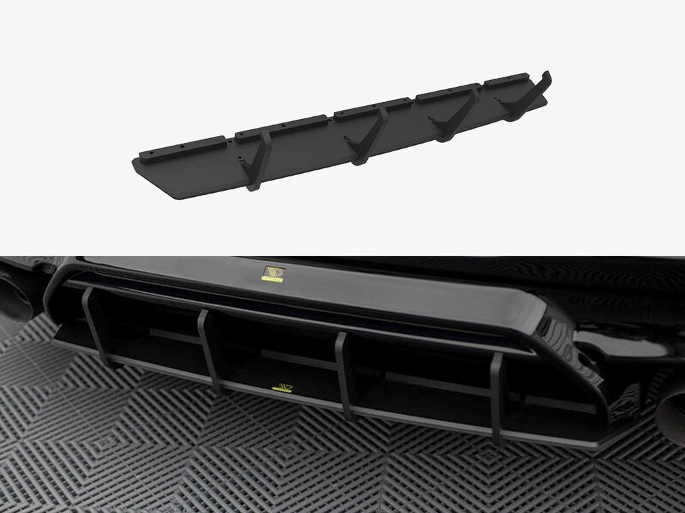 Maxton Design Street PRO Rear Diffuser V.2 BMW 1 F40 M-Pack / M135i - BM140MPACKCNC-RS2B - Image 1