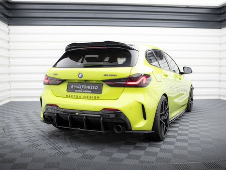 Maxton Design Street Pro Rear Side Splitters V.1 BMW 1 F40 M-Pack / M135i - BM140MPACKCNC-RSD1B - Image 2