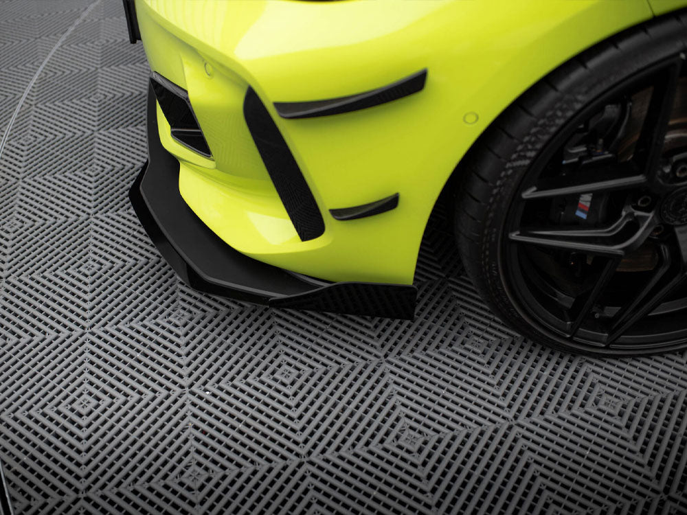 Maxton Design Street PRO Front Splitter + Flaps BMW 1 F40 M-Pack / M135i - BM140MPACKCNC-FD1B+FSF1G - Image 5