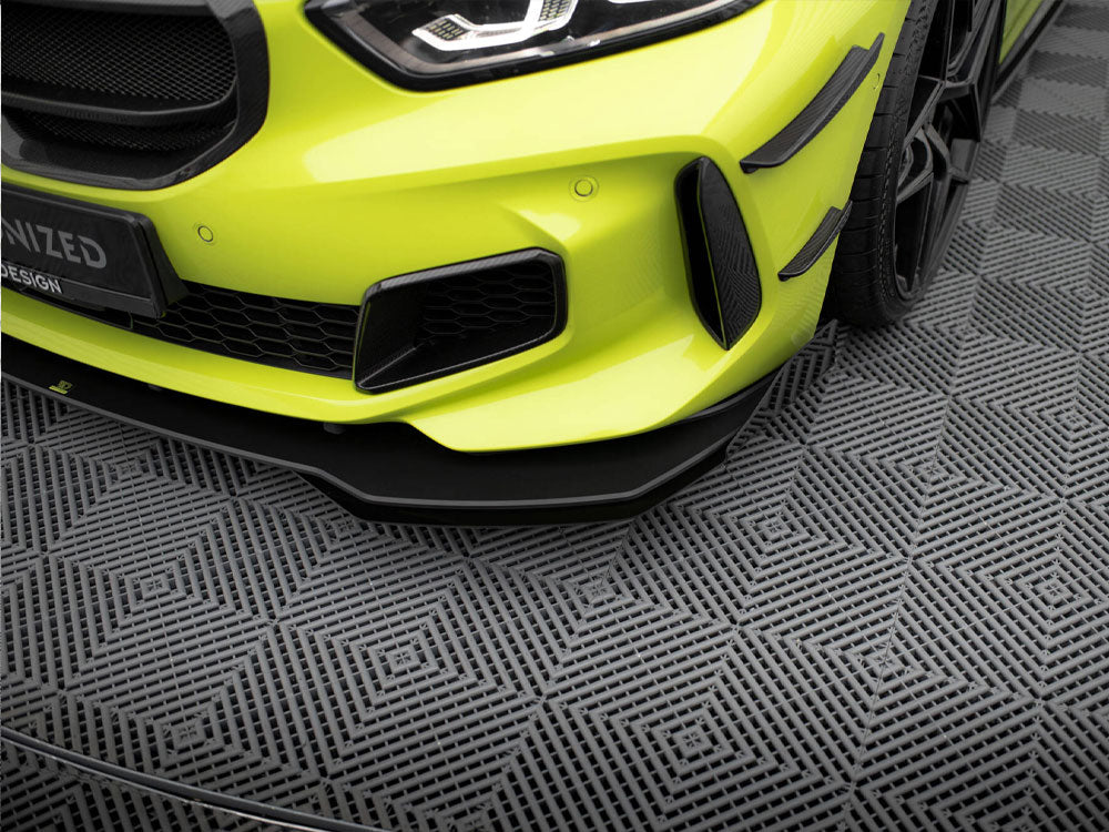 Maxton Design Street PRO Front Splitter + Flaps BMW 1 F40 M-Pack / M135i - BM140MPACKCNC-FD1B+FSF1G - Image 4