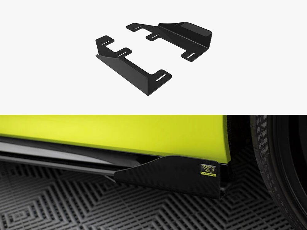 Maxton Design Side Flaps BMW 1 F40 M-Pack / M135i - BM140MPACKCNC-SF1G - Image 1