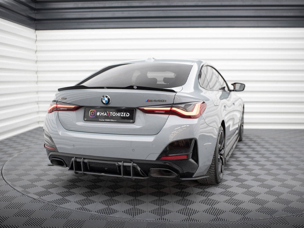 Maxton Design Street PRO Rear Diffuser BMW 4 Gran Coupe M440i G26 - BM4G26MPACKGCCNC-RS2B - Image 4