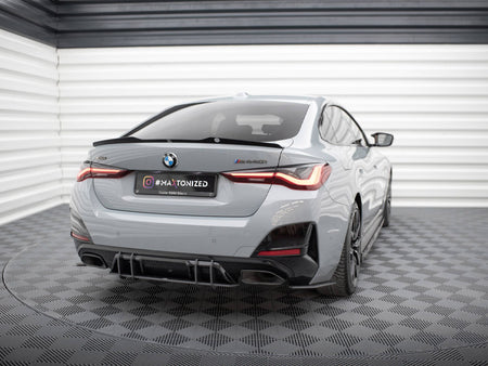 Maxton Design Street PRO Rear Diffuser BMW 4 Gran Coupe M440i G26 - BM4G26MPACKGCCNC-RS2B - Image 4
