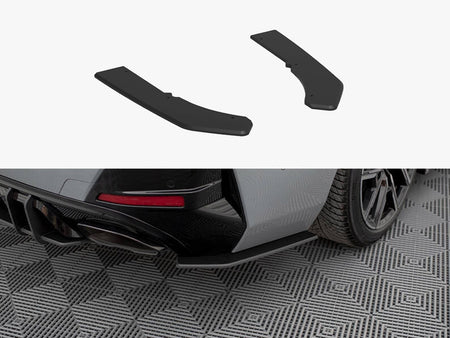 Maxton Design Street Pro Rear Side Splitters BMW 4 Gran Coupe M440i G26 - BM4G26MPACKGCCNC-RSD2B - Image 1