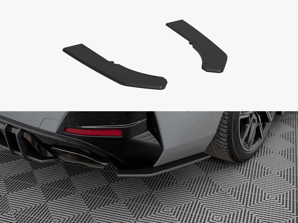 Maxton Design Street Pro Rear Side Splitters BMW 4 Gran Coupe M440i G26 - BM4G26MPACKGCCNC-RSD2B - Image 1