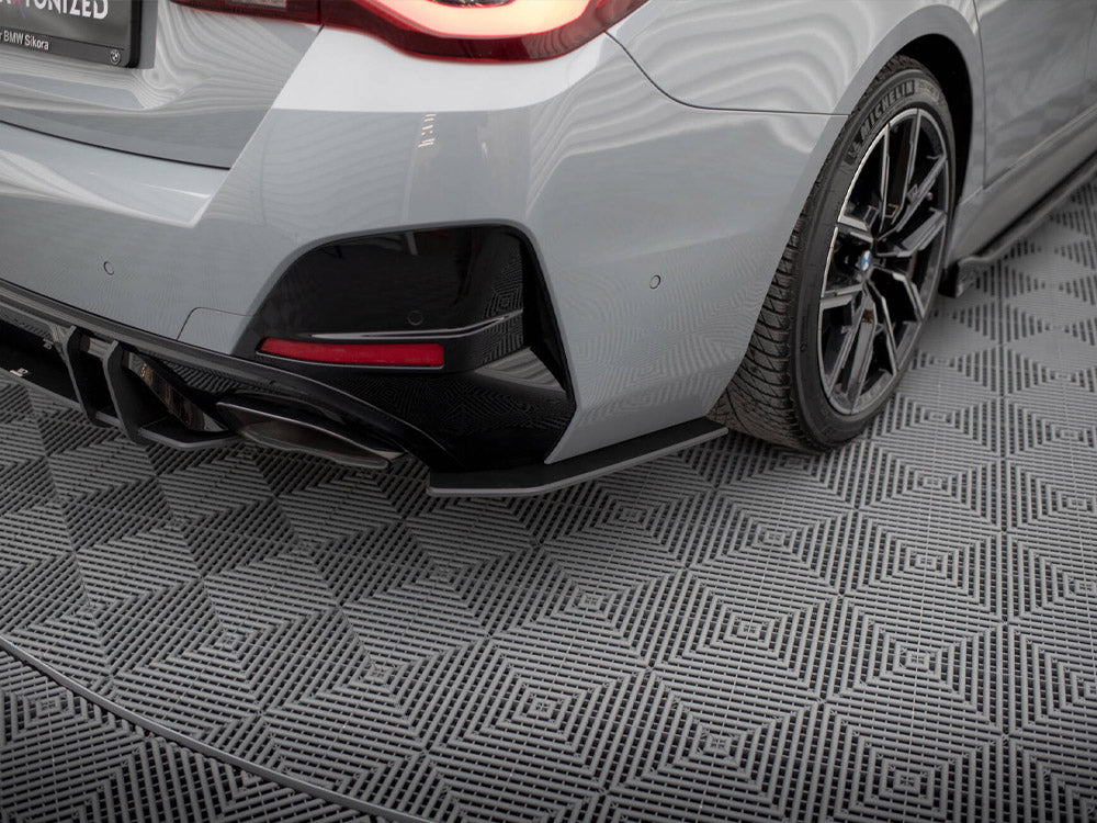 Maxton Design Street Pro Rear Side Splitters BMW 4 Gran Coupe M440i G26 - BM4G26MPACKGCCNC-RSD2B - Image 3