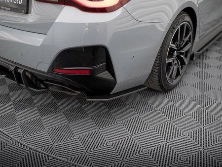 Maxton Design Street Pro Rear Side Splitters BMW 4 Gran Coupe M440i G26 - BM4G26MPACKGCCNC-RSD2B - Image 3