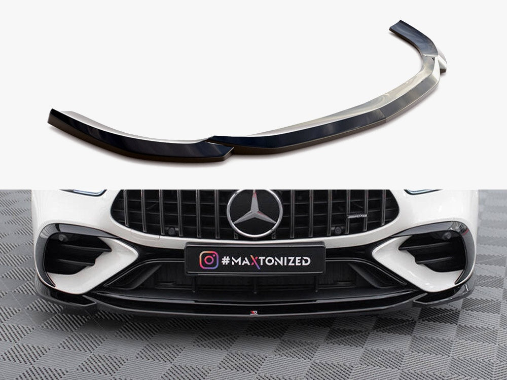 Maxton Design Front Splitter V.1 Mercedes-AMG GT 43 4 Door Coupe V8 Styling Package - ME-GT-4D-43-V8-FD1G - Image 1