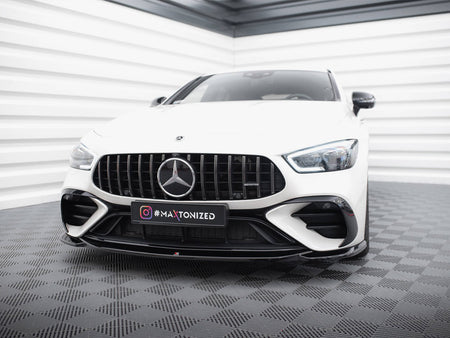 Maxton Design Front Splitter V.1 Mercedes-AMG GT 43 4 Door Coupe V8 Styling Package - ME-GT-4D-43-V8-FD1G - Image 2