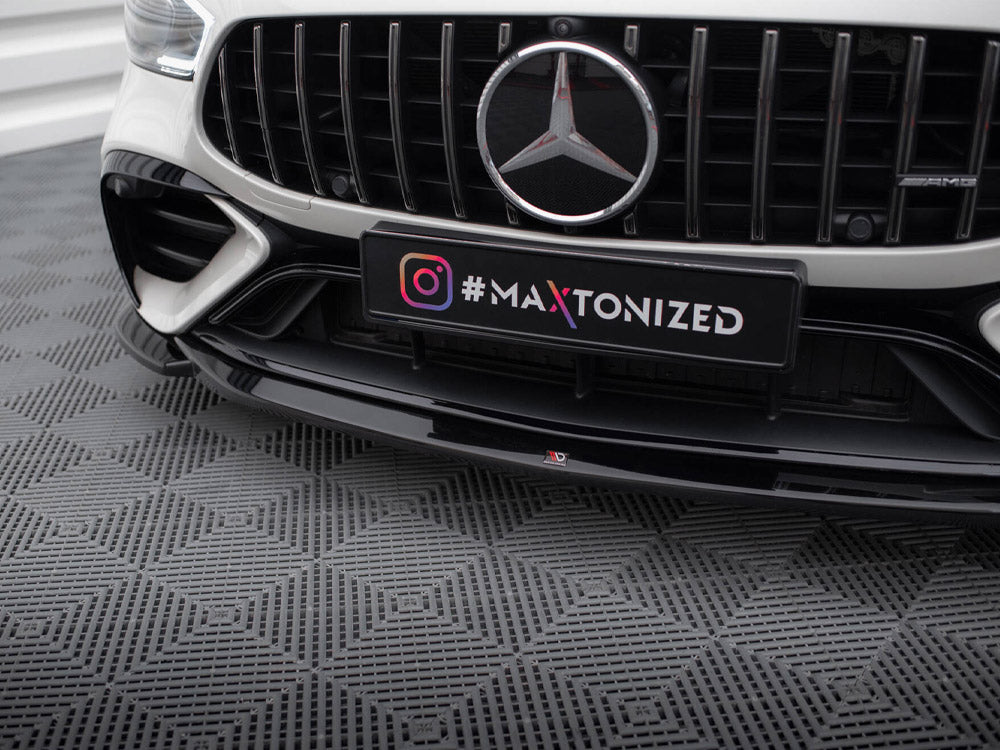 Maxton Design Front Splitter V.1 Mercedes-AMG GT 43 4 Door Coupe V8 Styling Package - ME-GT-4D-43-V8-FD1G - Image 4