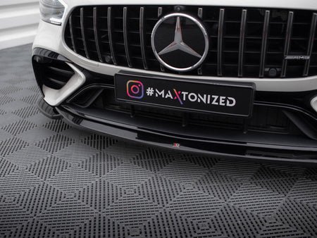 Maxton Design Front Splitter V.1 Mercedes-AMG GT 43 4 Door Coupe V8 Styling Package - ME-GT-4D-43-V8-FD1G - Image 4