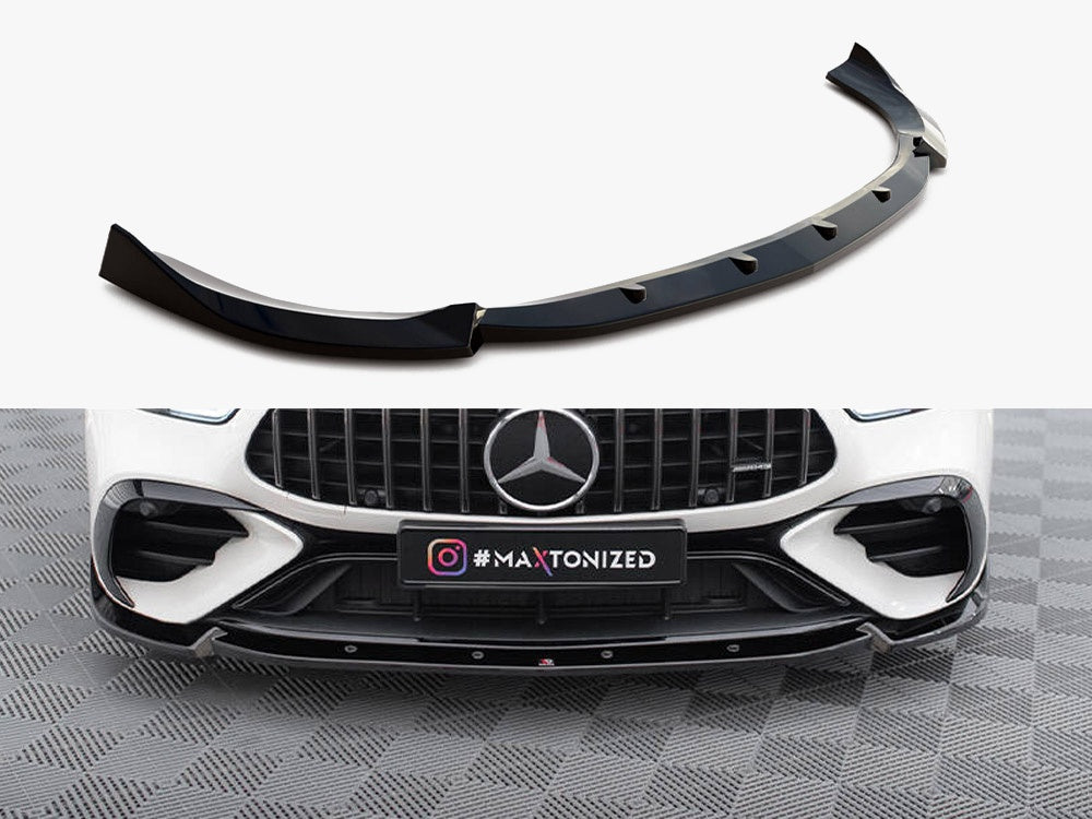 Maxton Design Front Splitter V.2 Mercedes-AMG GT 43 4 Door Coupe V8 Styling Package - ME-GT-4D-43-V8-FD2G - Image 1