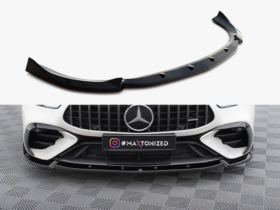 Maxton Design Front Splitter V.2 Mercedes-AMG GT 43 4 Door Coupe V8 Styling Package - ME-GT-4D-43-V8-FD2G - Image 1