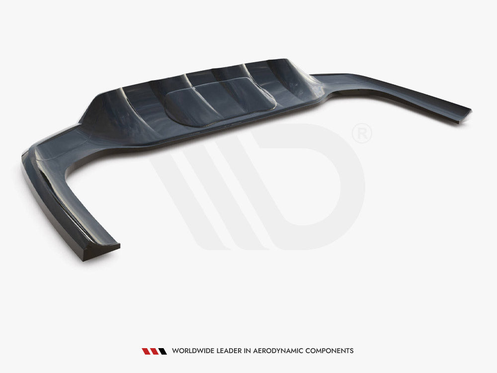 Maxton Design Rear Splitter (Vertical Bars) Mercedes-Benz GLC AMG-Line X254 - ME-GLC-X254-AMGLINE-RD1G+RD2G - Image 9