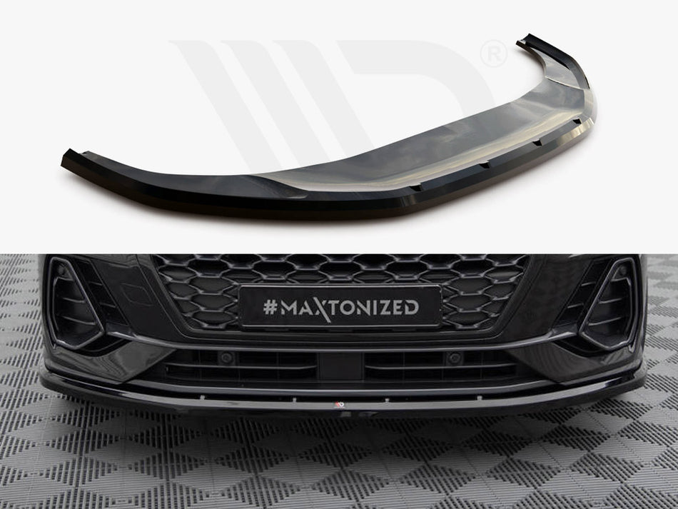 MAXTON DESIGN Front Splitter V.1 Audi Q3 Sportback F3