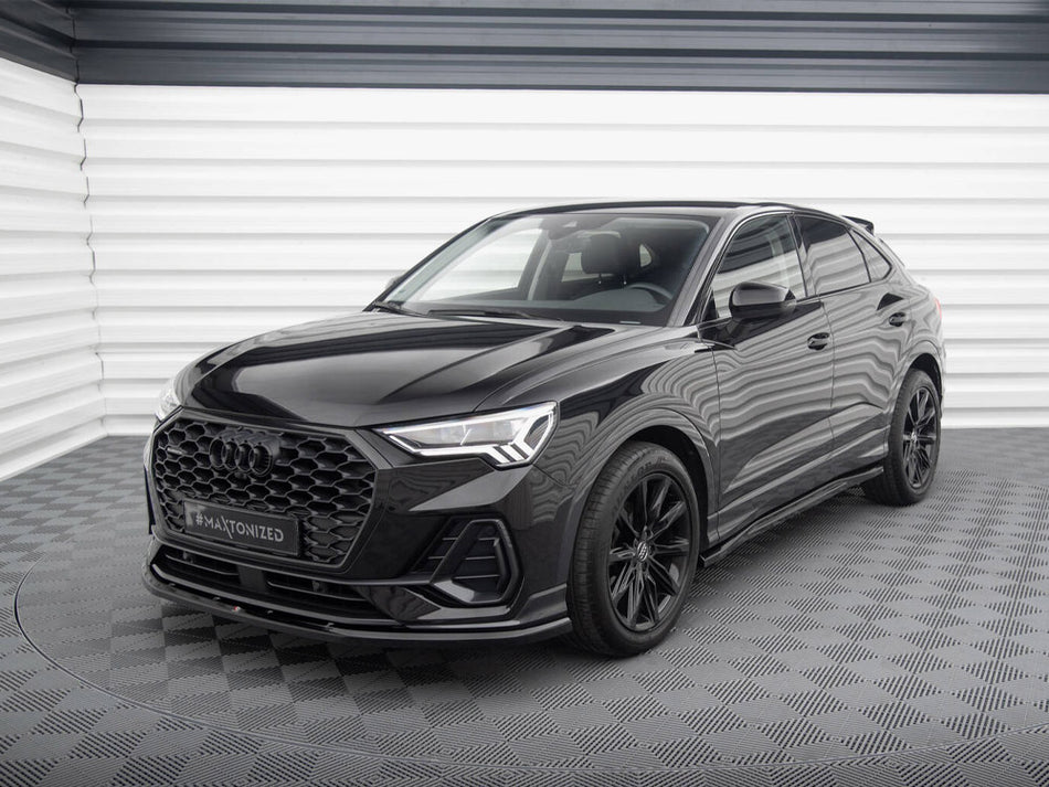 Maxton Design Front Splitter V.1 Audi Q3 Sportback F3 - AU-Q3-2-SB-FD1G - Image 2