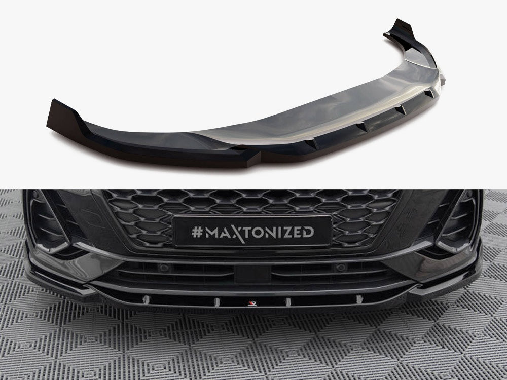 Maxton Design Front Splitter V.2 Audi Q3 Sportback F3 - AU-Q3-2-SB-FD2G - Image 1
