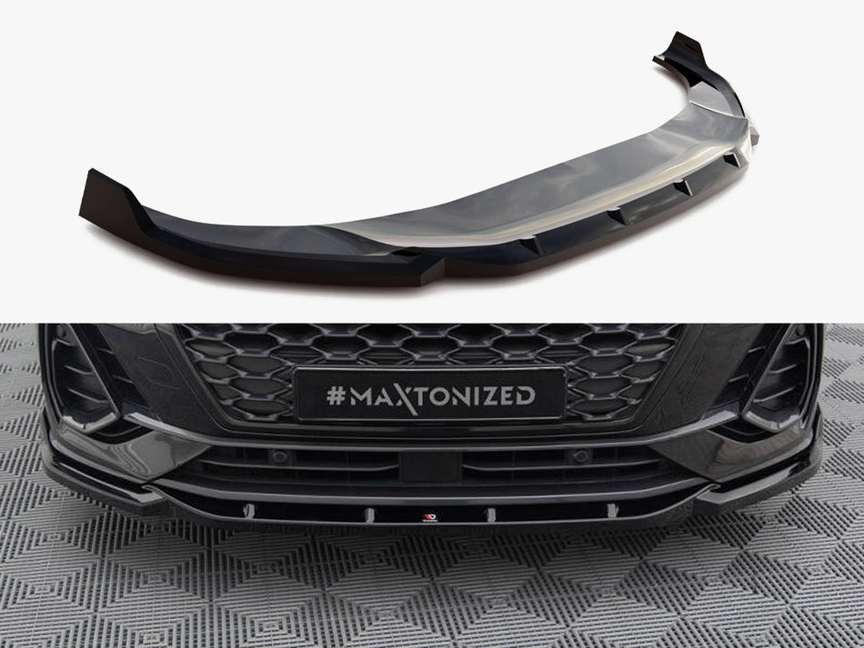 Maxton Design Front Splitter V.2 Audi Q3 Sportback F3 - AU-Q3-2-SB-FD2G - Image 1