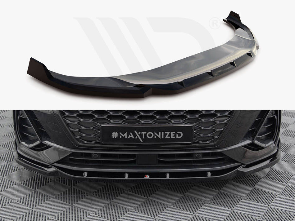 MAXTON DESIGN Front Splitter V.2 Audi Q3 Sportback F3