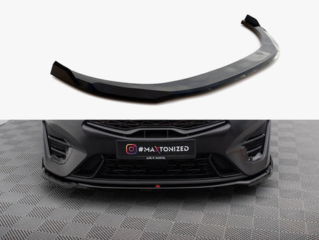 Maxton Design Front Splitter V.1 Kia Proceed GT Mk3 Facelift / Ceed GT / GT - Line Mk1 Facelift - KI-CE-3F-PRO-GT-FD1G - Image 1