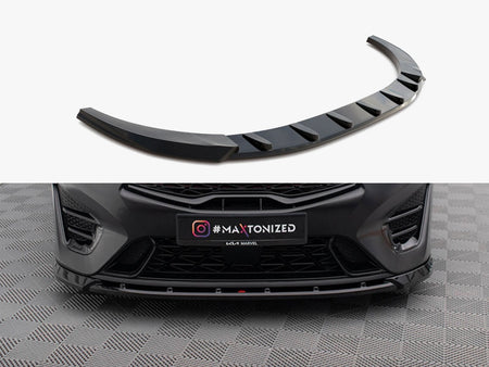 Maxton Design Front Splitter V.2 Kia Proceed GT Mk3 Facelift / Ceed GT / GT - Line Mk1 Facelift - KI-CE-3F-PRO-GT-FD2G - Image 1