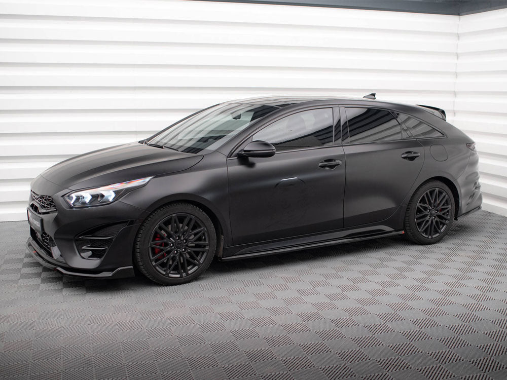 Maxton Design Side Skirts Diffusers Kia Proceed GT / GT-Line Mk1 Facelift / Ceed GT Mk3 Facelift - KI-CE-3F-PRO-GT-SD1G - Image 2