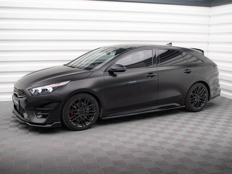 Maxton Design Side Skirts Diffusers Kia Proceed GT / GT-Line Mk1 Facelift / Ceed GT Mk3 Facelift - KI-CE-3F-PRO-GT-SD1G - Image 2