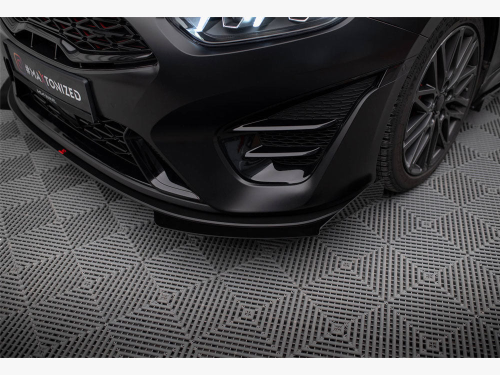 Maxton Design Front Flaps Kia Proceed GT Mk3 Facelift / Ceed GT / GT - Line Mk1 Facelift - KICE3FPROGTCNC-FSF1G - Image 4