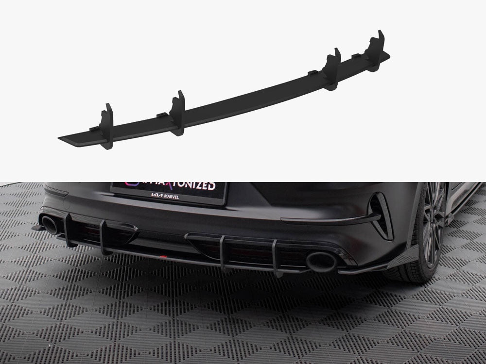 Maxton Design Street PRO Rear Diffuser KIA ProCeed GT Mk1 Facelift - KICE3FPROGTCNC-RS1B - Image 1