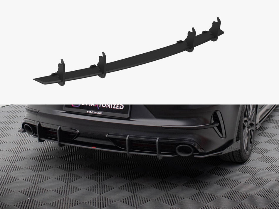 Maxton Design Street PRO Rear Diffuser KIA ProCeed GT Mk1 Facelift - KICE3FPROGTCNC-RS1B - Image 1