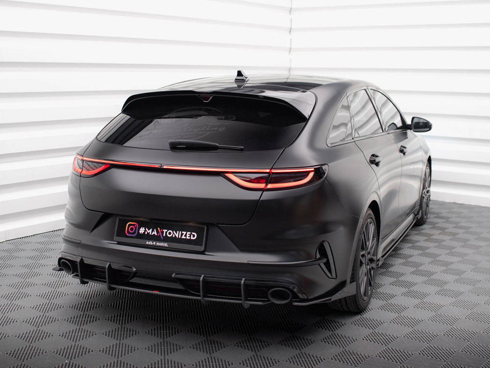 Maxton Design Street PRO Rear Diffuser KIA ProCeed GT Mk1 Facelift - KICE3FPROGTCNC-RS1B - Image 2