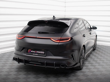 Maxton Design Street PRO Rear Diffuser KIA ProCeed GT Mk1 Facelift - KICE3FPROGTCNC-RS1B - Image 2