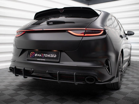 Maxton Design Street PRO Rear Diffuser KIA ProCeed GT Mk1 Facelift - KICE3FPROGTCNC-RS1B - Image 3