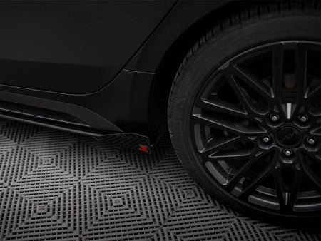 Maxton Design Street PRO Side Skirts Diffusers + Flaps Kia Proceed GT / GT-Line Mk1 Facelift / Ceed GT Mk3 Facelift - KICE3FPROGTCNC-SD1B+SF1G - Image 5