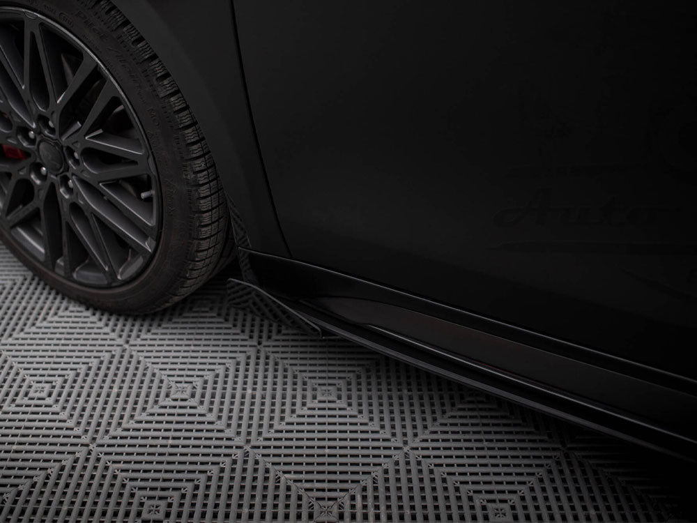 Street PRO Side Skirts Diffusers + Flaps Kia Proceed GT / GT-Line Mk1 Facelift / Ceed GT Mk3 Facelift