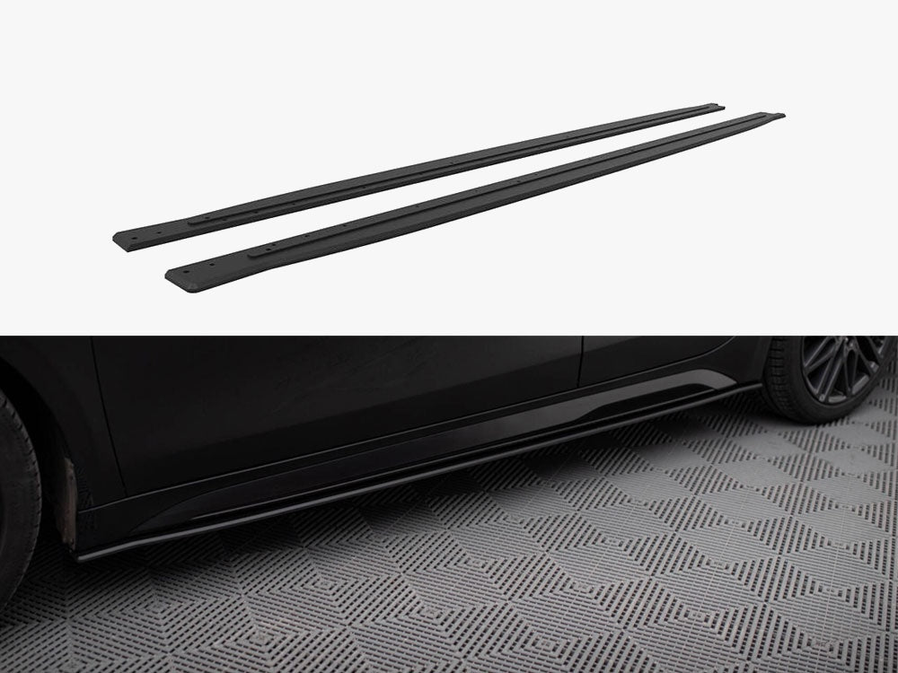 Maxton Design Street PRO Side Skirts Diffusers Kia Proceed GT / GT-Line Mk1 Facelift / Ceed GT Mk3 Facelift - KICE3FPROGTCNC-SD1B - Image 1