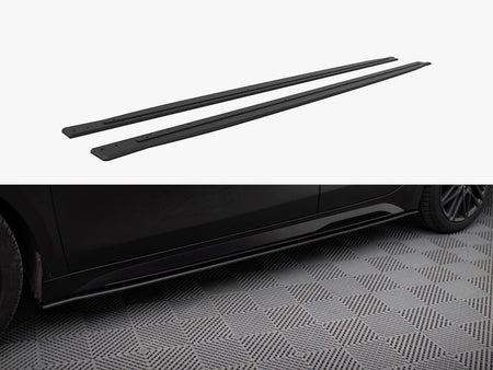 Maxton Design Street PRO Side Skirts Diffusers Kia Proceed GT / GT-Line Mk1 Facelift / Ceed GT Mk3 Facelift - KICE3FPROGTCNC-SD1B - Image 1