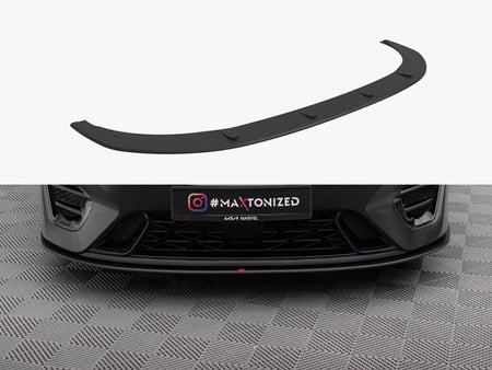 Maxton Design Street PRO Front Splitter Kia Proceed GT Mk3 Facelift / Ceed GT / GT - Line Mk1 Facelift - KICE3FPROGTCNC-FD1B - Image 1