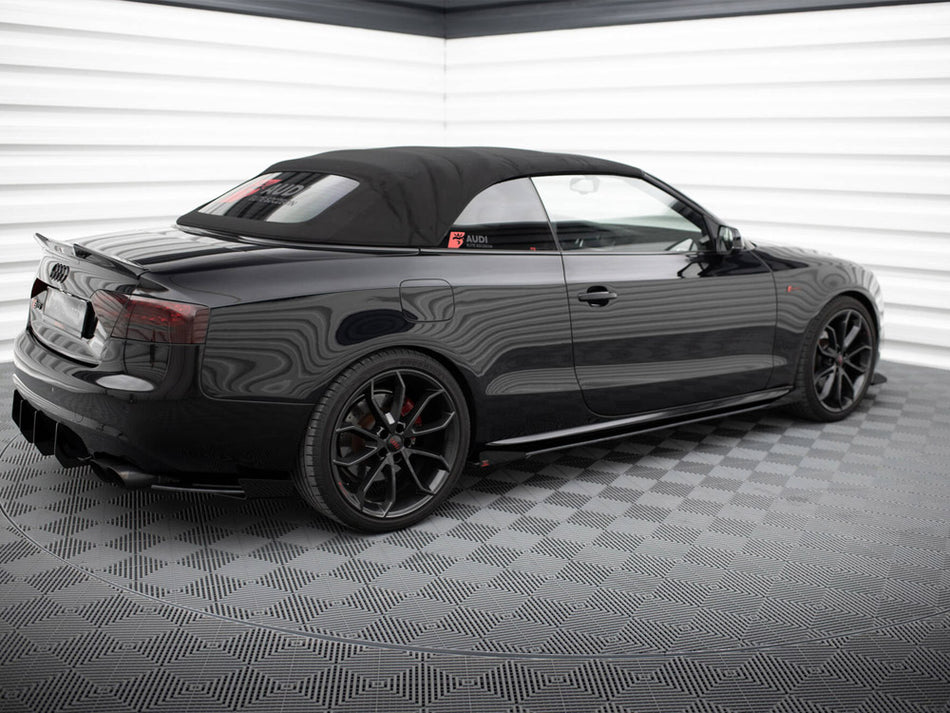 Maxton Design Side Flaps Audi A5 / A5 S-Line / S5 Coupe / Cabrio 8T / 8T Facelift - AUS51CNC-SF1G - Image 2