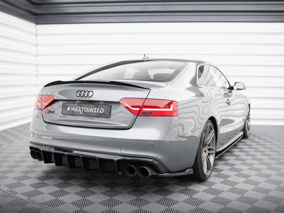 Maxton Design Rear Side Splitters Audi S5 / A5 S-Line Coupe 8T Facelift - AU-S5-1F-RSD2G - Image 2