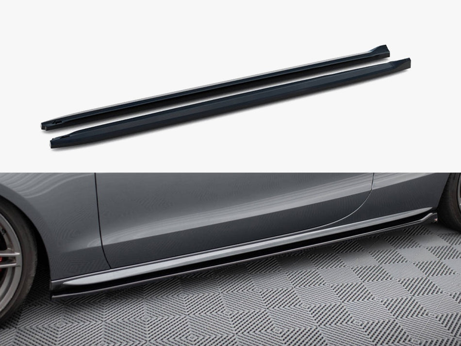 Side Skirt Diffusers V.2 Audi S5 / A5 S-Line Coupe 8T / 8T Facelift