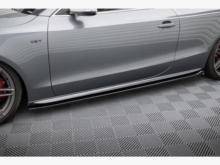 Maxton Design Side Skirts Diffusers V.2 Audi S5 / A5 S-Line Coupe 8T - AU-S5-1F-SD1G - Image 3