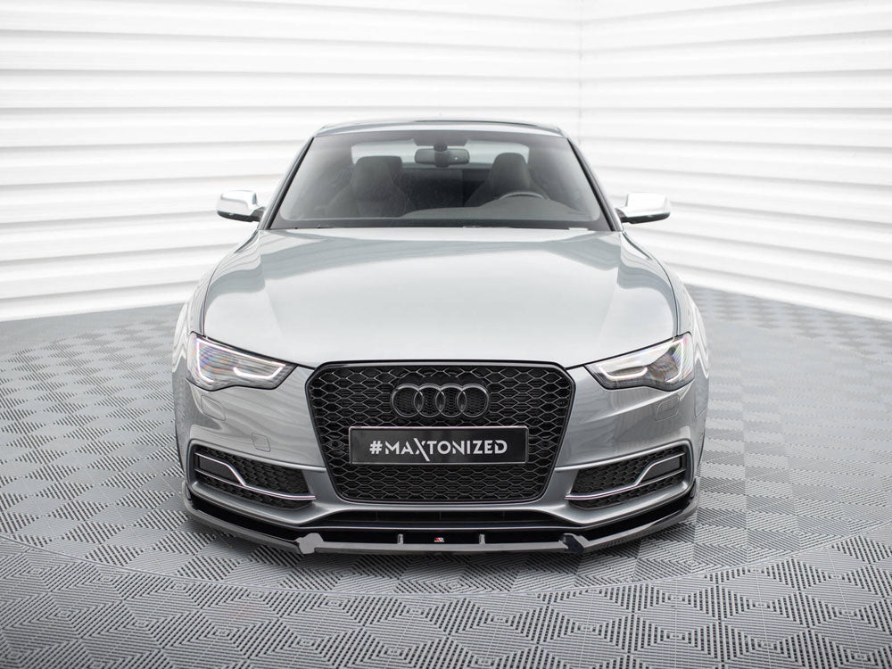 Maxton Design Front Splitter V.3 Audi S5 / A5 S-Line Coupe / Sportback 8T Facelift - AU-S5-1F-FD1G - Image 3