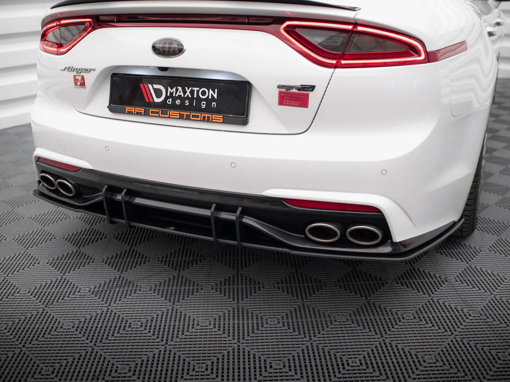 Maxton Design Street PRO Rear Diffuser Kia Stinger Mk1 - KIST1GTLINECNC-RS2B - Image 3