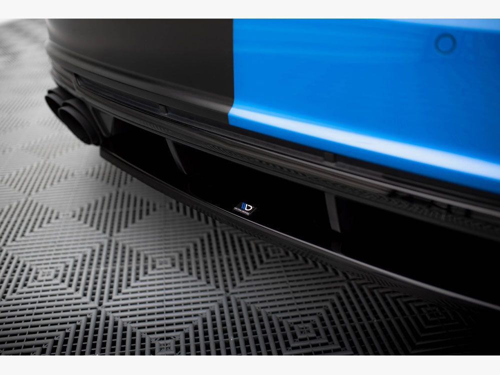 Maxton Design Central Rear Splitter Audi TT S 8S Facelift - AU-TT-3-S-RD1G - Image 5