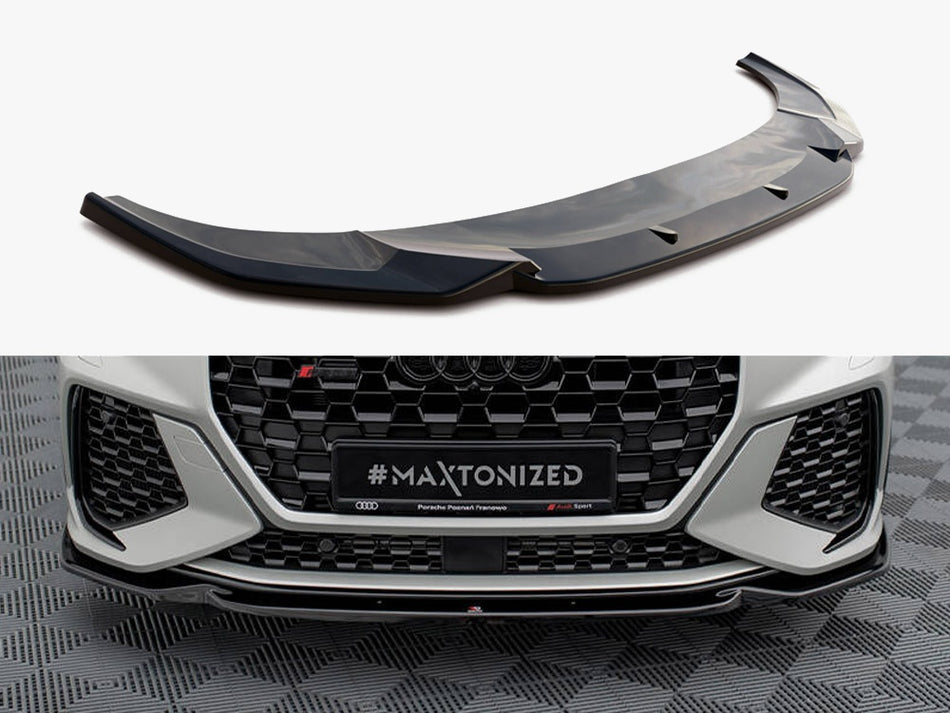 Maxton Design Front Splitter V.1 Audi RSQ3 F3 - AU-RSQ3-2-FD1G - Image 1